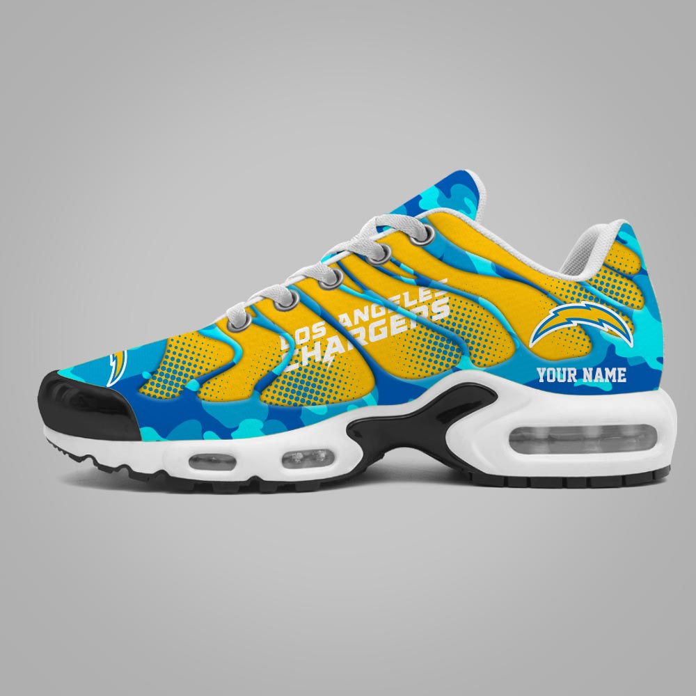 Ideafootwear Los Angeles Chargers TN Shoes Sneakers For Men And Women
