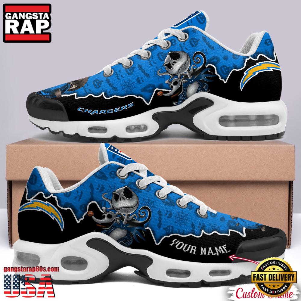 Ideafootwear Los Angeles Chargers TN Shoes Sneakers For Men And Women
