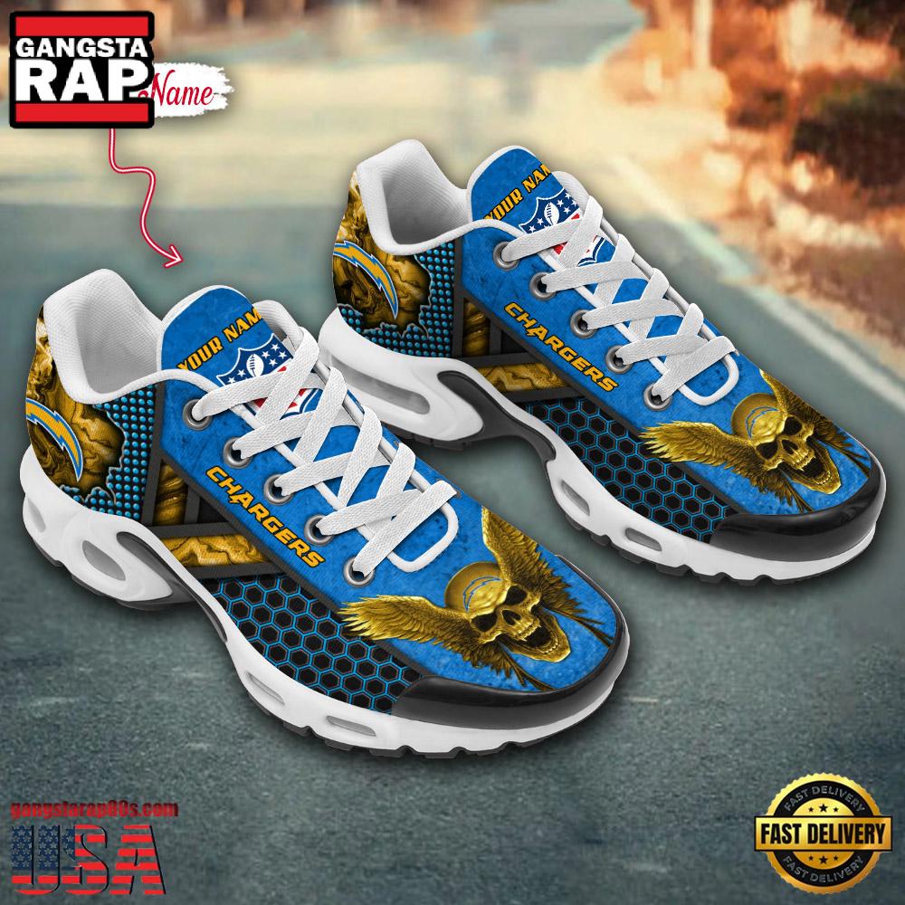 Ideafootwear Los Angeles Chargers TN Shoes Sneakers For Men And Women