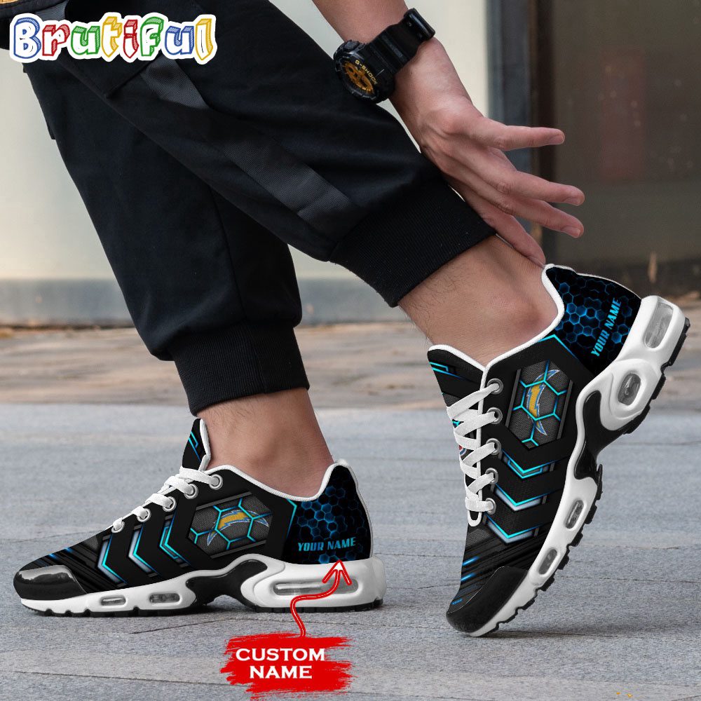 Ideafootwear Los Angeles Chargers TN Shoes Sneakers For Men And Women