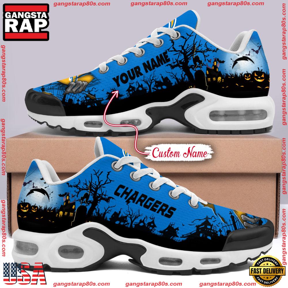 Ideafootwear Los Angeles Chargers TN Shoes Sneakers For Men And Women