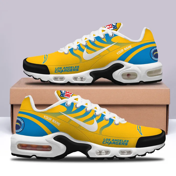 Ideafootwear Los Angeles Chargers TN Shoes Sneakers For Men And Women