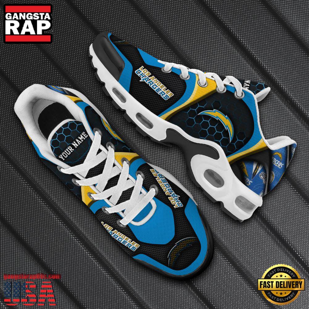 Ideafootwear Los Angeles Chargers TN Shoes Sneakers For Men And Women