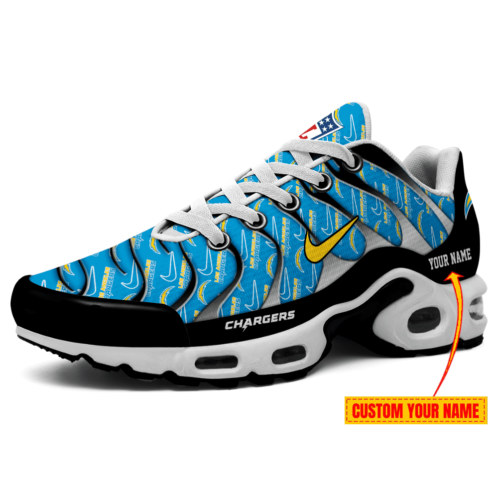 Ideafootwear Los Angeles Chargers  TN Shoes Sneakers For Men And Women