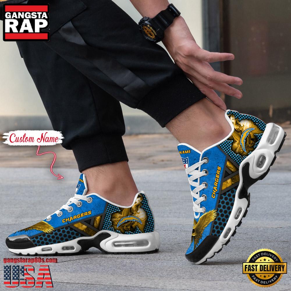 Ideafootwear Los Angeles Chargers TN Shoes Sneakers For Men And Women