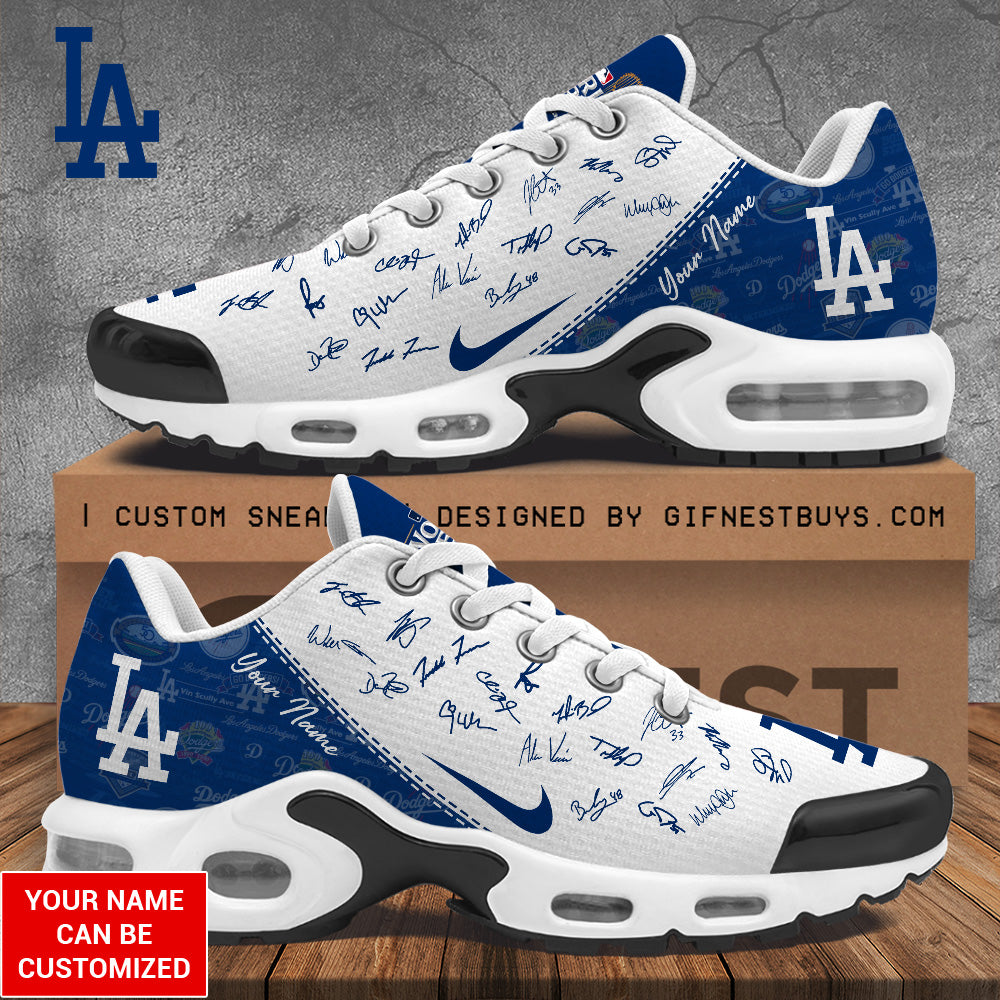 Ideafootwear Los Angeles Dodgers TN Shoes Sneakers For Men And Women