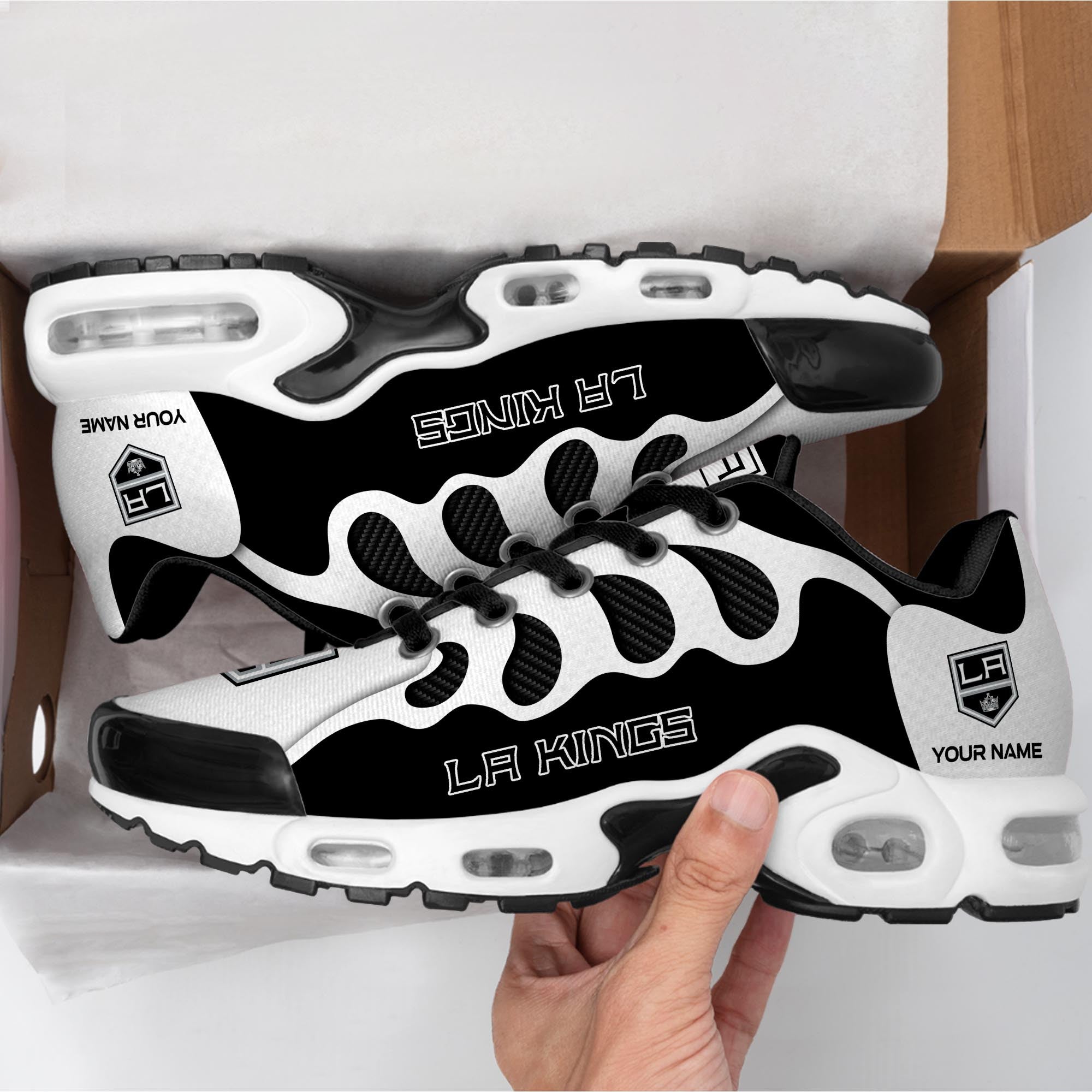 Ideafootwear Los Angeles Kings TN Shoes Sneakers For Men And Women