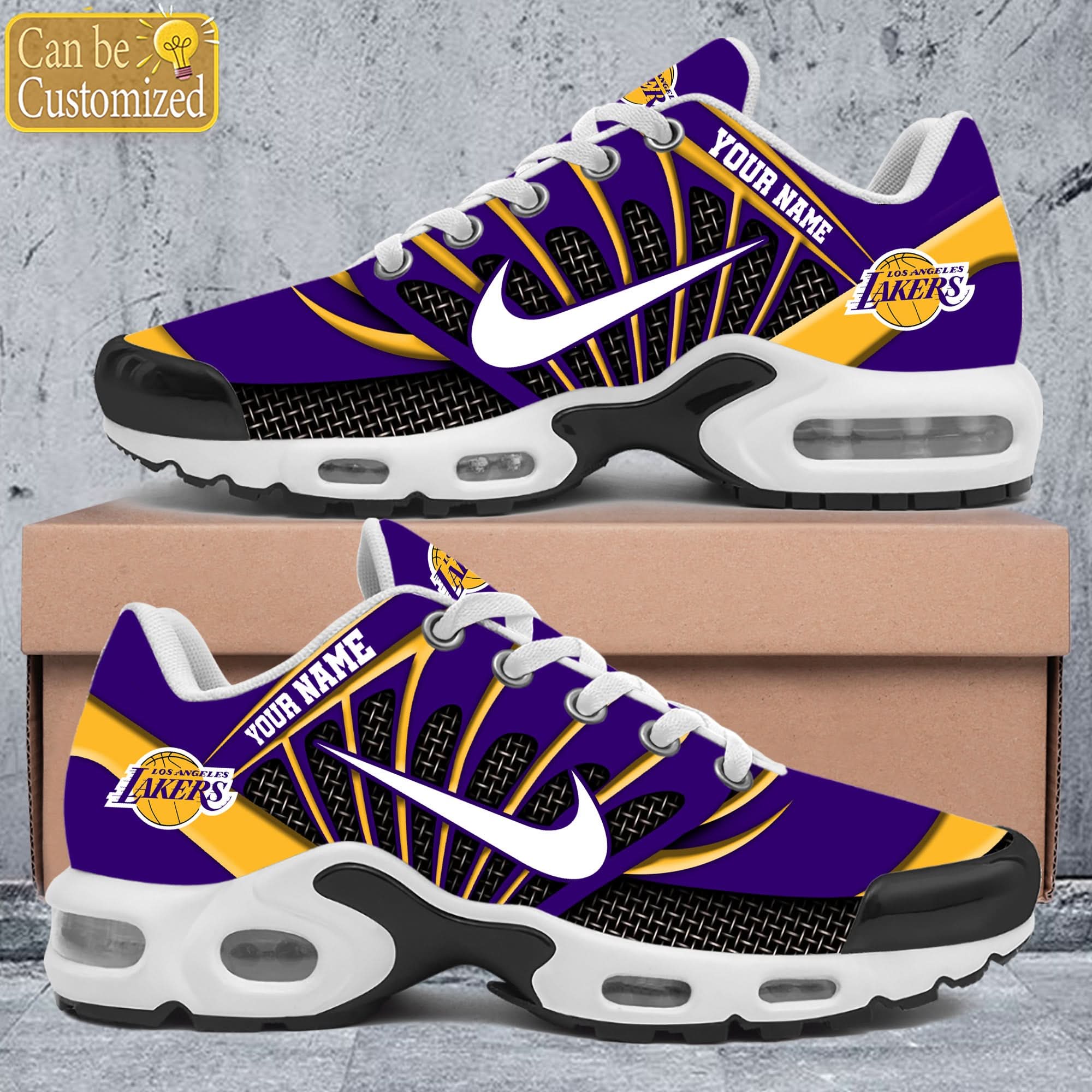 Ideafootwear Los Angeles Lakers TN Shoes Sneakers For Men And Women