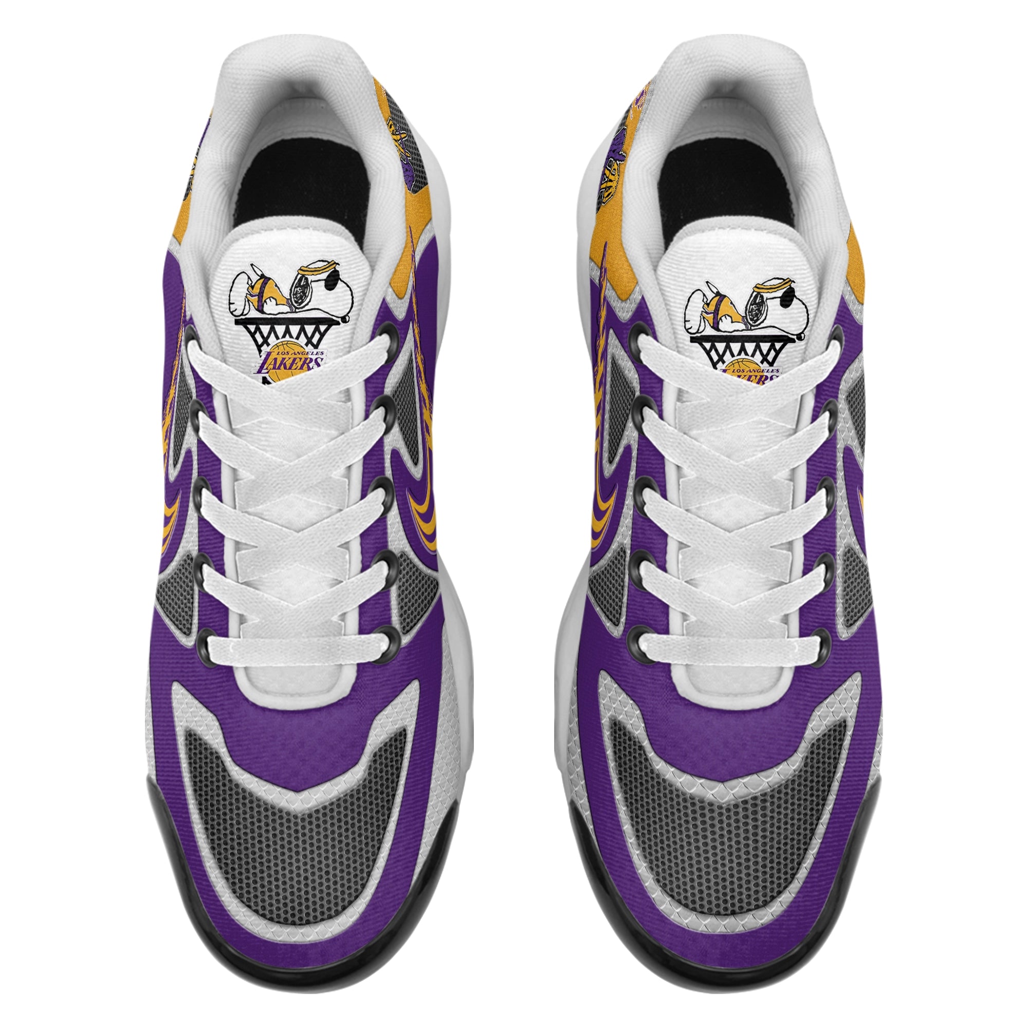 Ideafootwear Los Angeles Lakers TN Shoes Sneakers For Men And Women