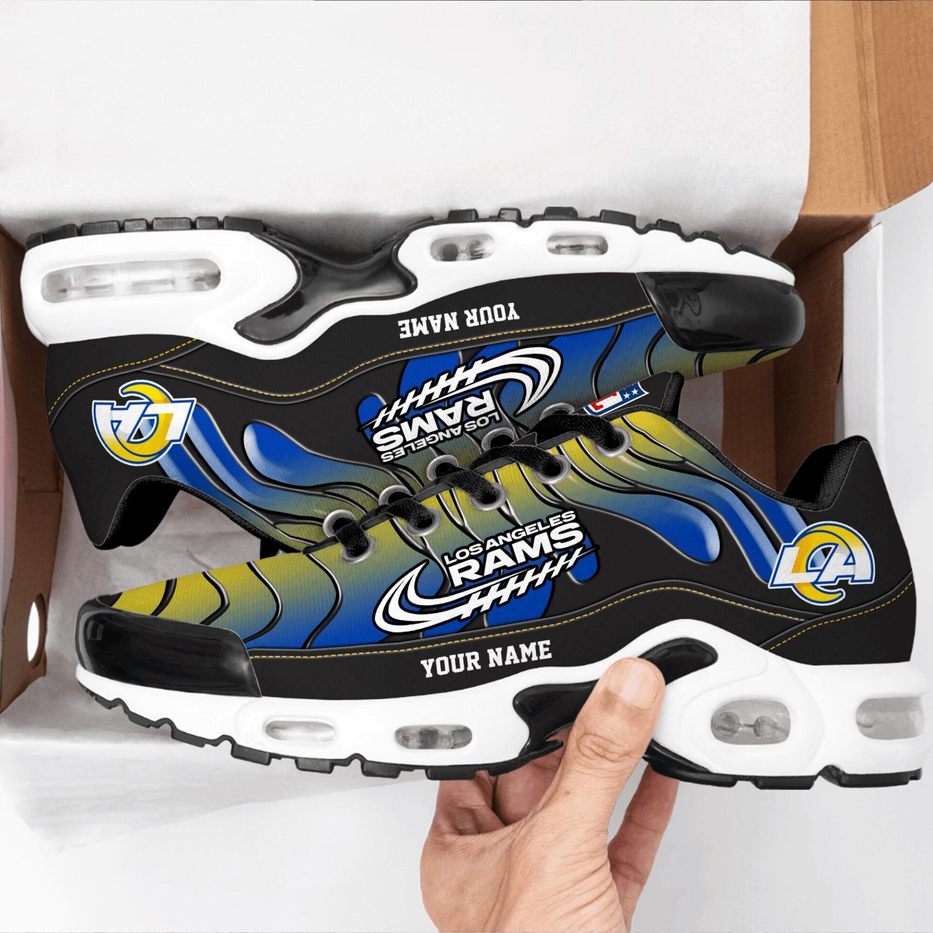 Ideafootwear Los Angeles Rams TN Shoes Sneakers For Men And Women