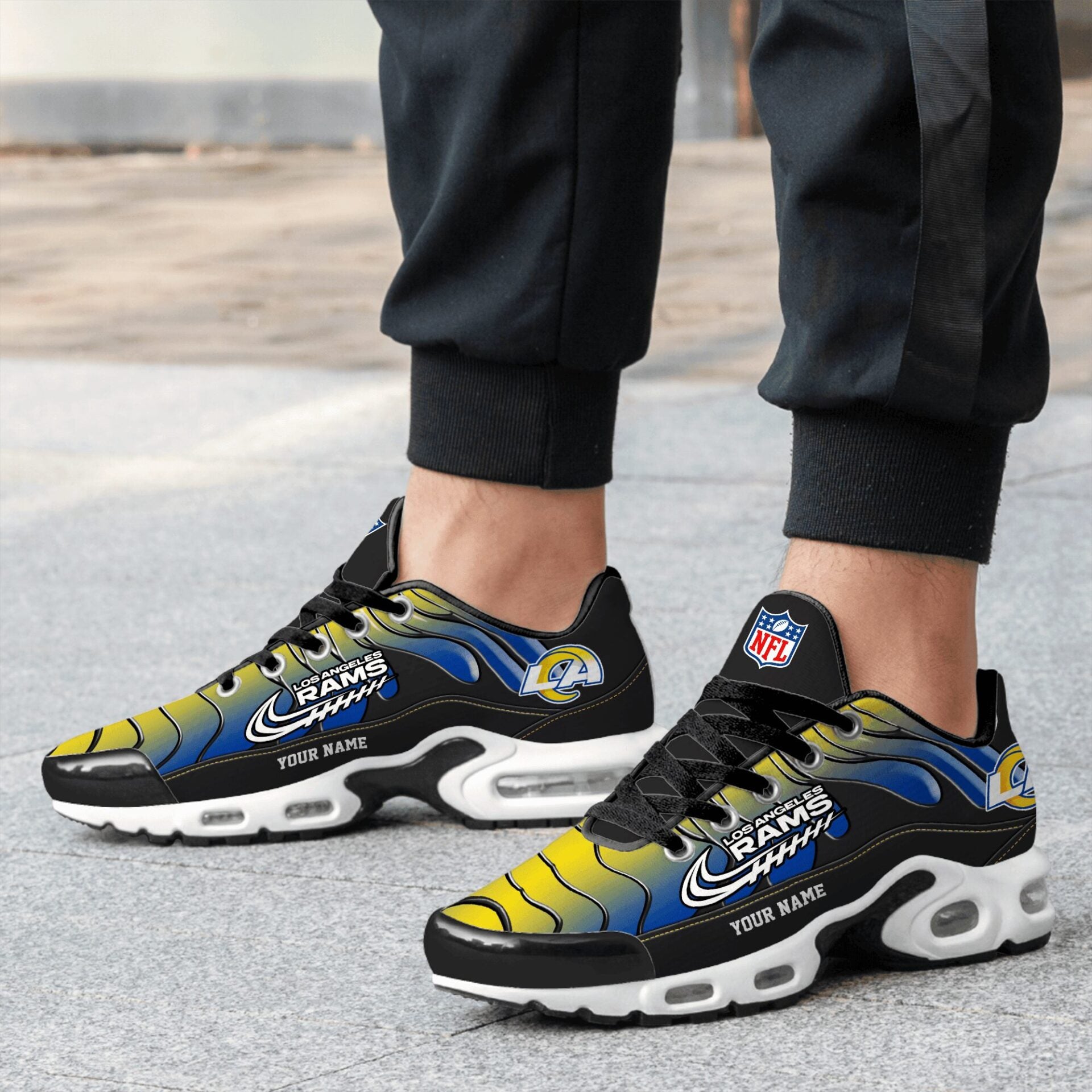Ideafootwear Los Angeles Rams TN Shoes Sneakers For Men And Women