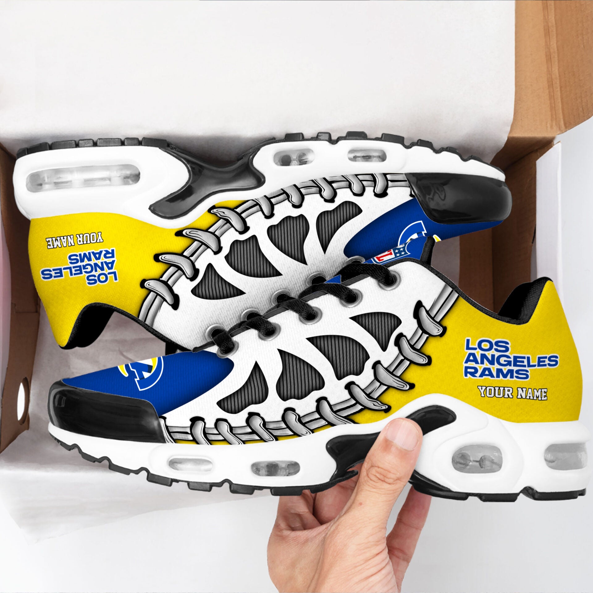 Ideafootwear Los Angeles Rams TN Shoes Sneakers For Men And Women