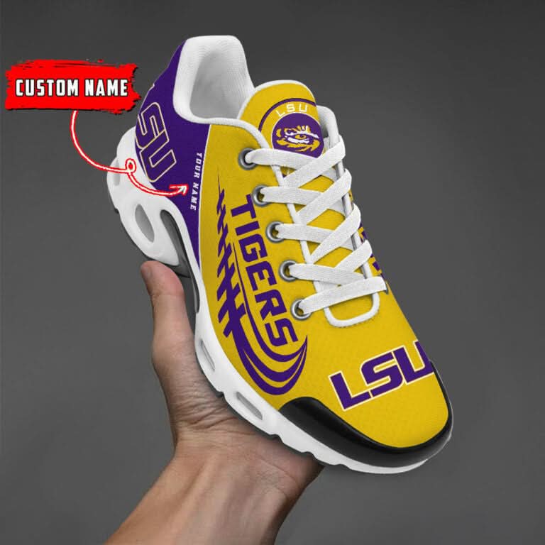 Ideafootwear LSU Tigers TN Shoes Sneakers For Men And Women