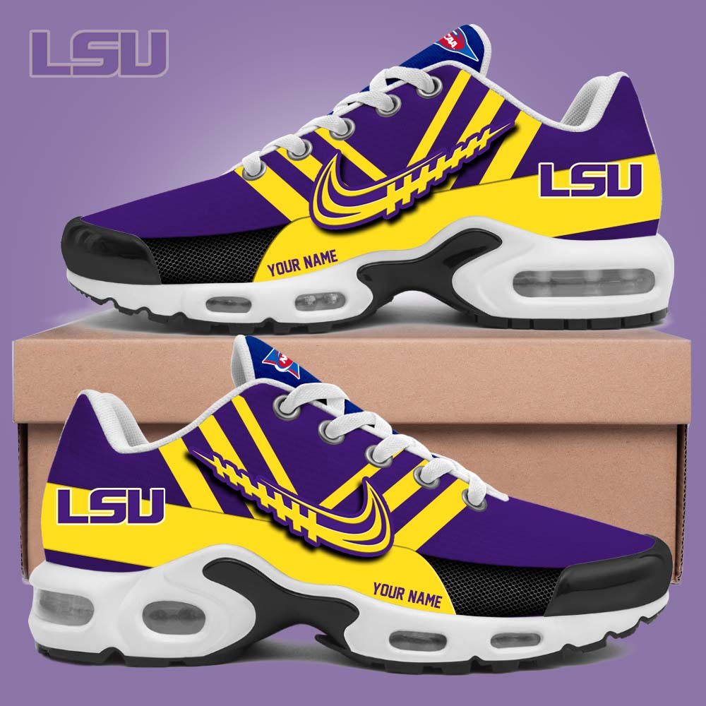 Ideafootwear LSU Tigers TN Shoes Sneakers For Men And Women