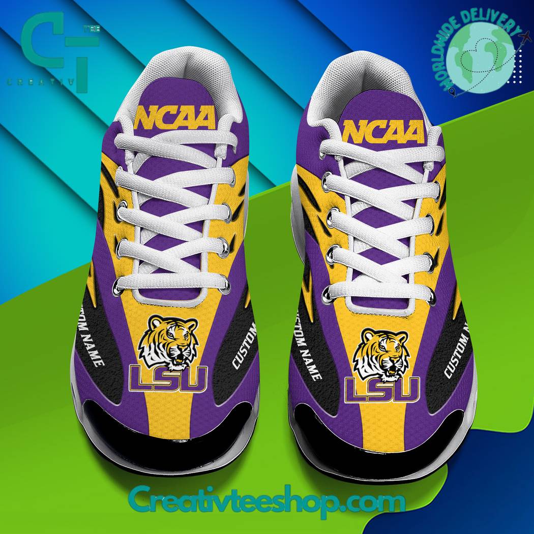 Ideafootwear LSU Tigers TN Shoes Sneakers For Men And Women