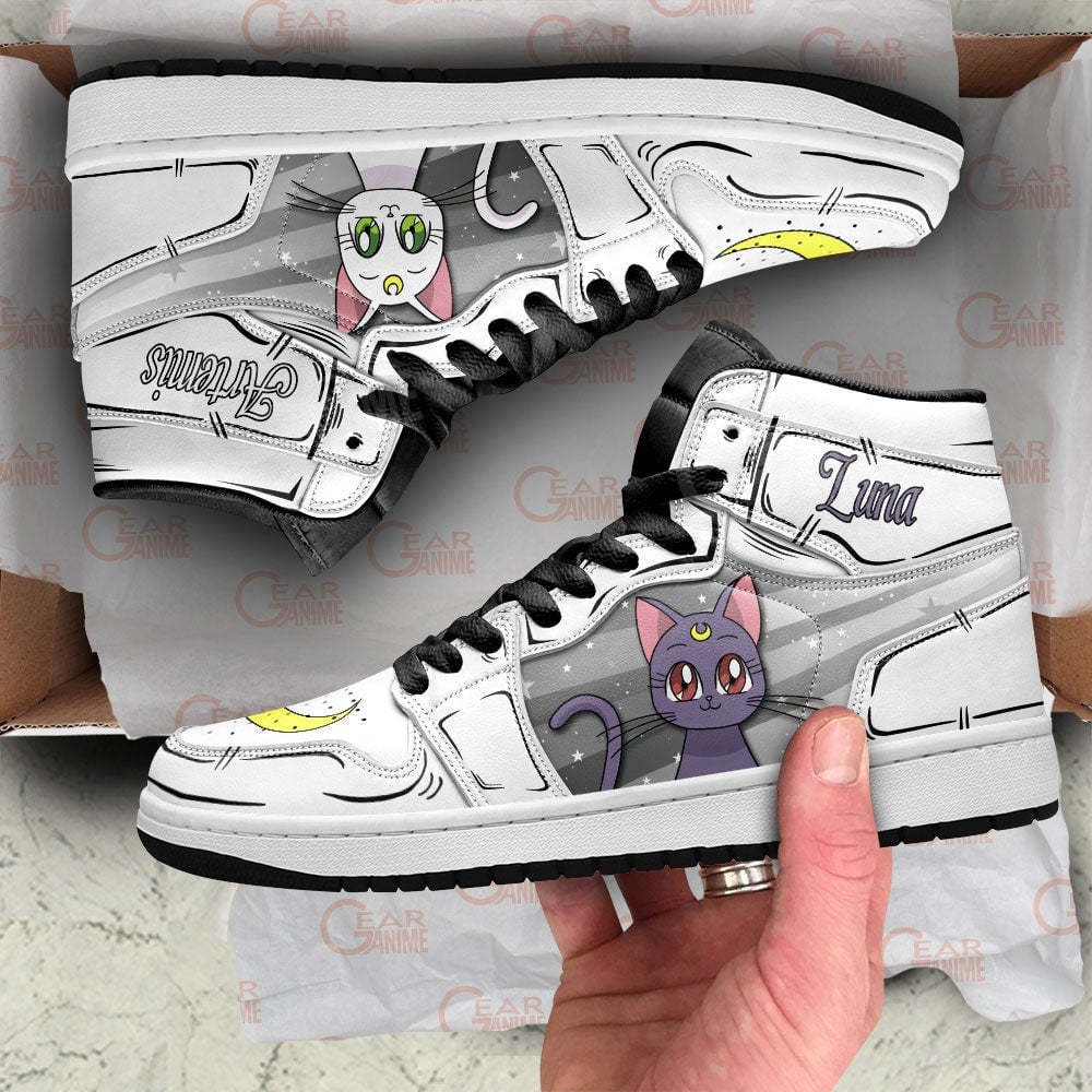 Ideafootwear Luna&Artemis AJ1 High Sneakers Shoes For Men And Women