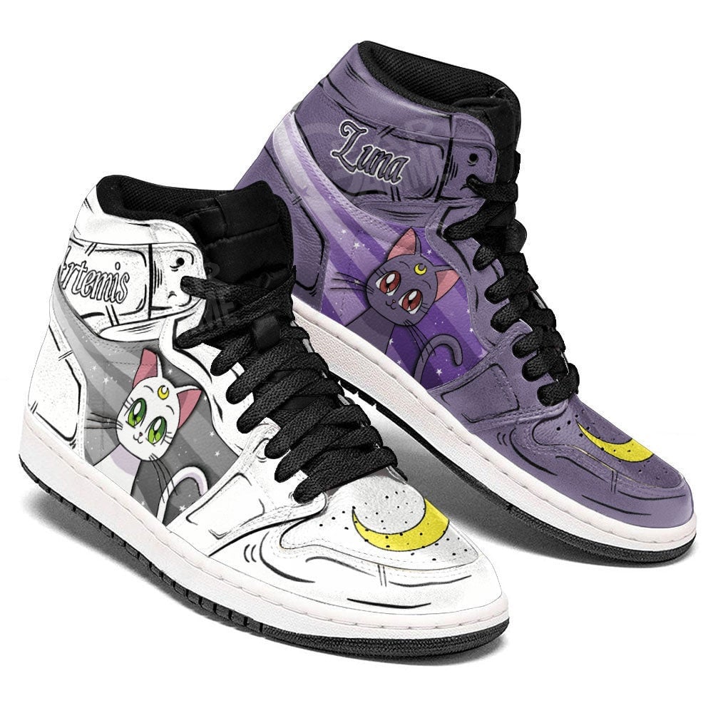 Ideafootwear Luna&Artemis AJ1 High Sneakers Shoes For Men And Women