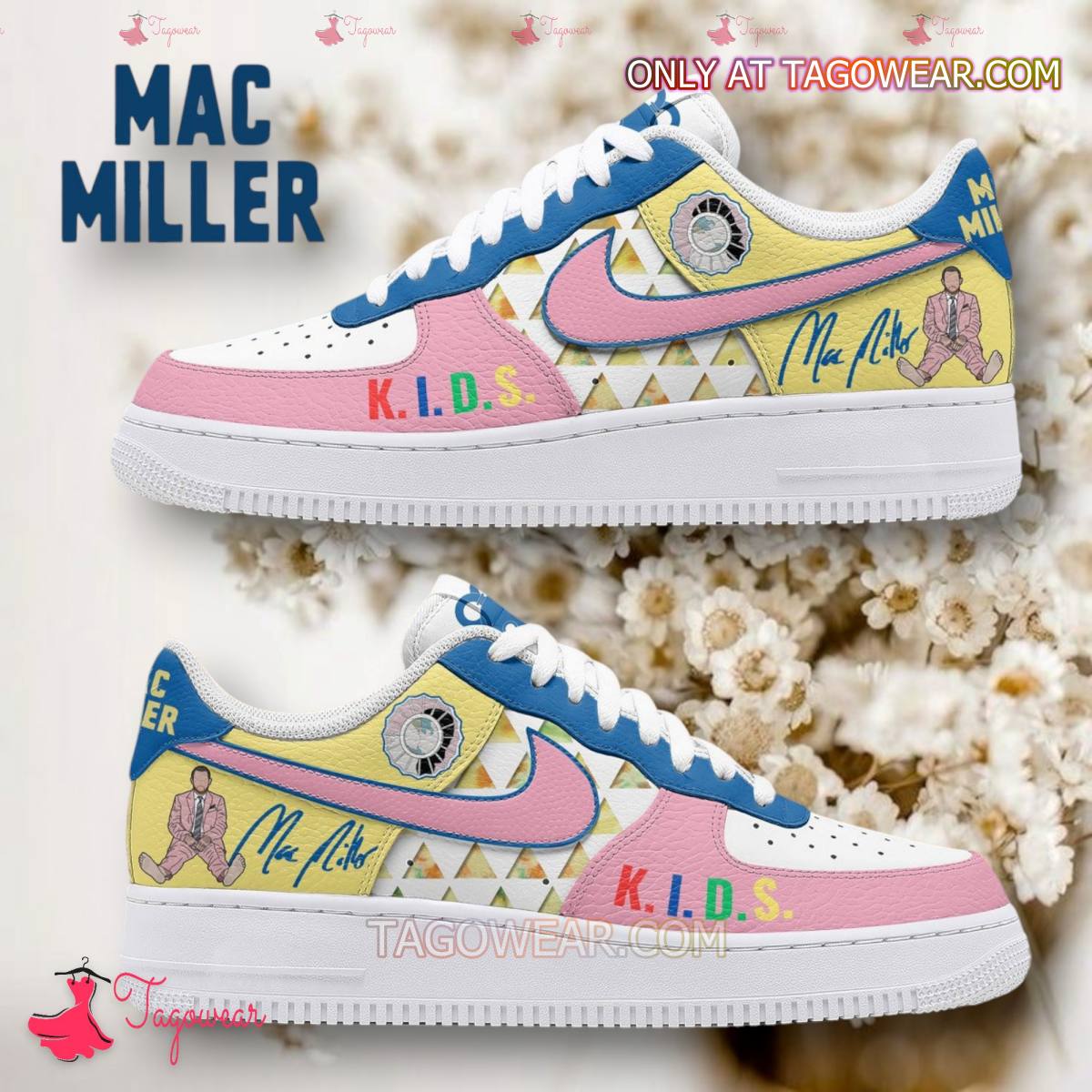 Ideafootwear Mac Miller Air Low-Top Sneakers Shoes For Men And Women 1