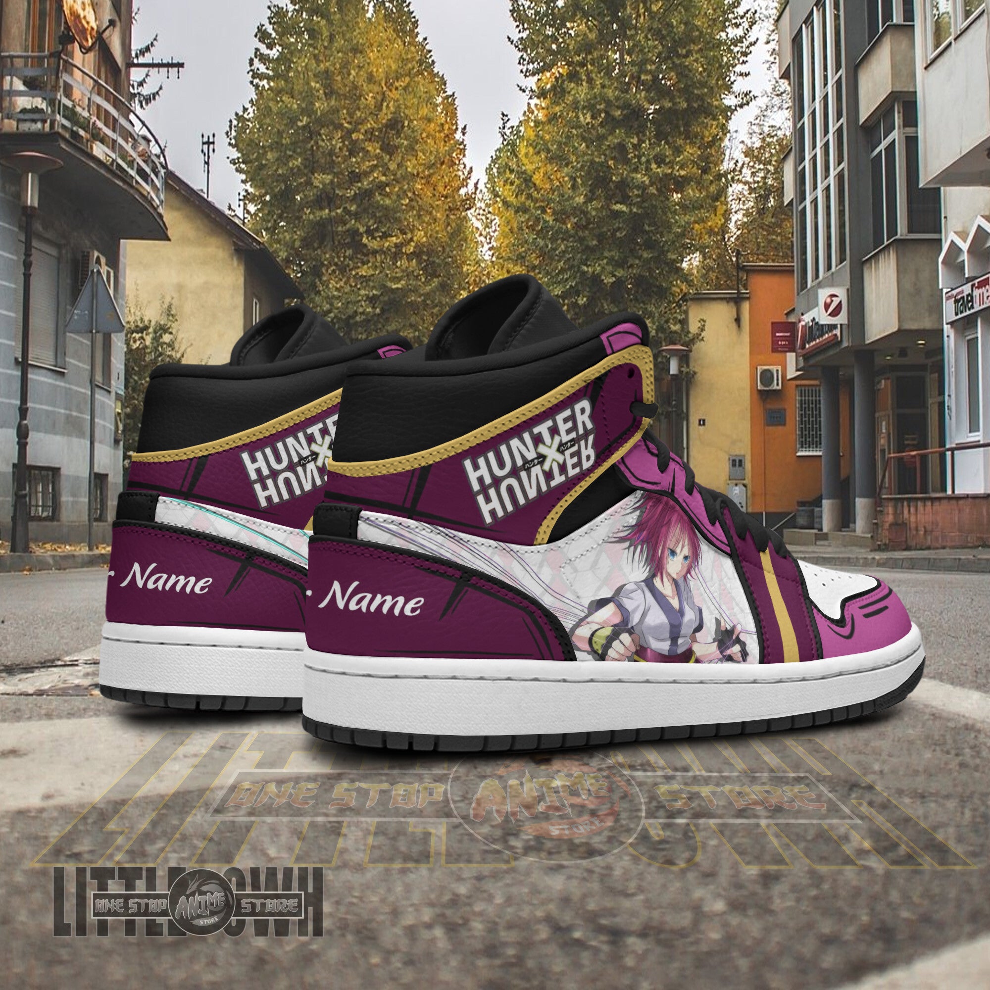 Ideafootwear Machi Komacine AJ1 High Sneakers Shoes For Men And Women