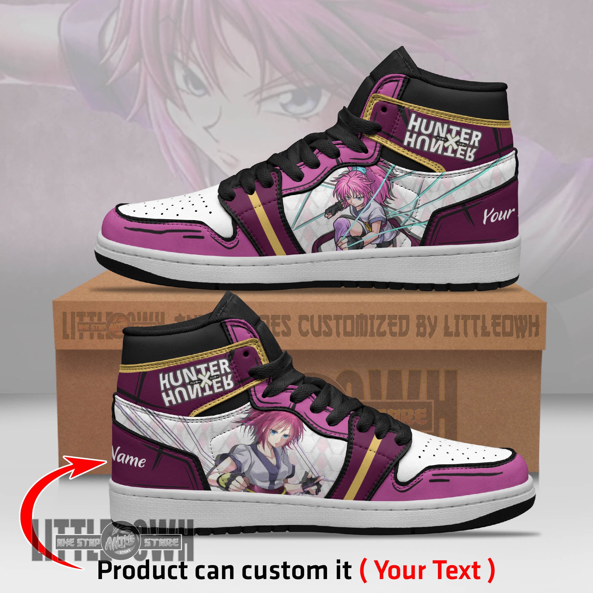 Ideafootwear Machi Komacine AJ1 High Sneakers Shoes For Men And Women