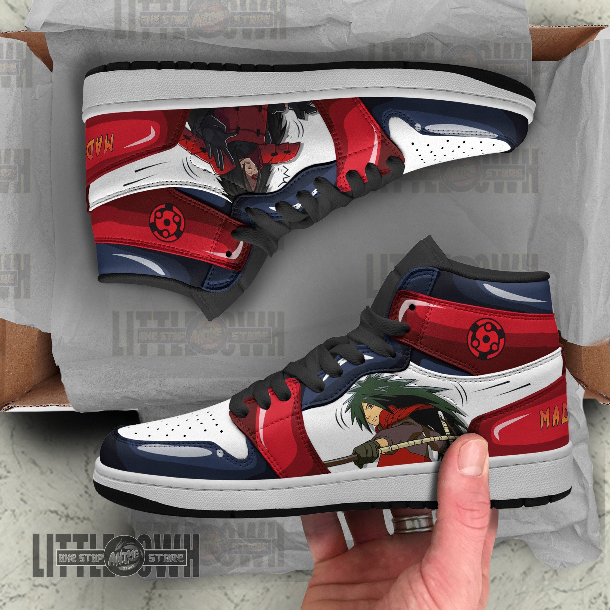 Ideafootwear Madara AJ1 High Sneakers Shoes For Men And Women