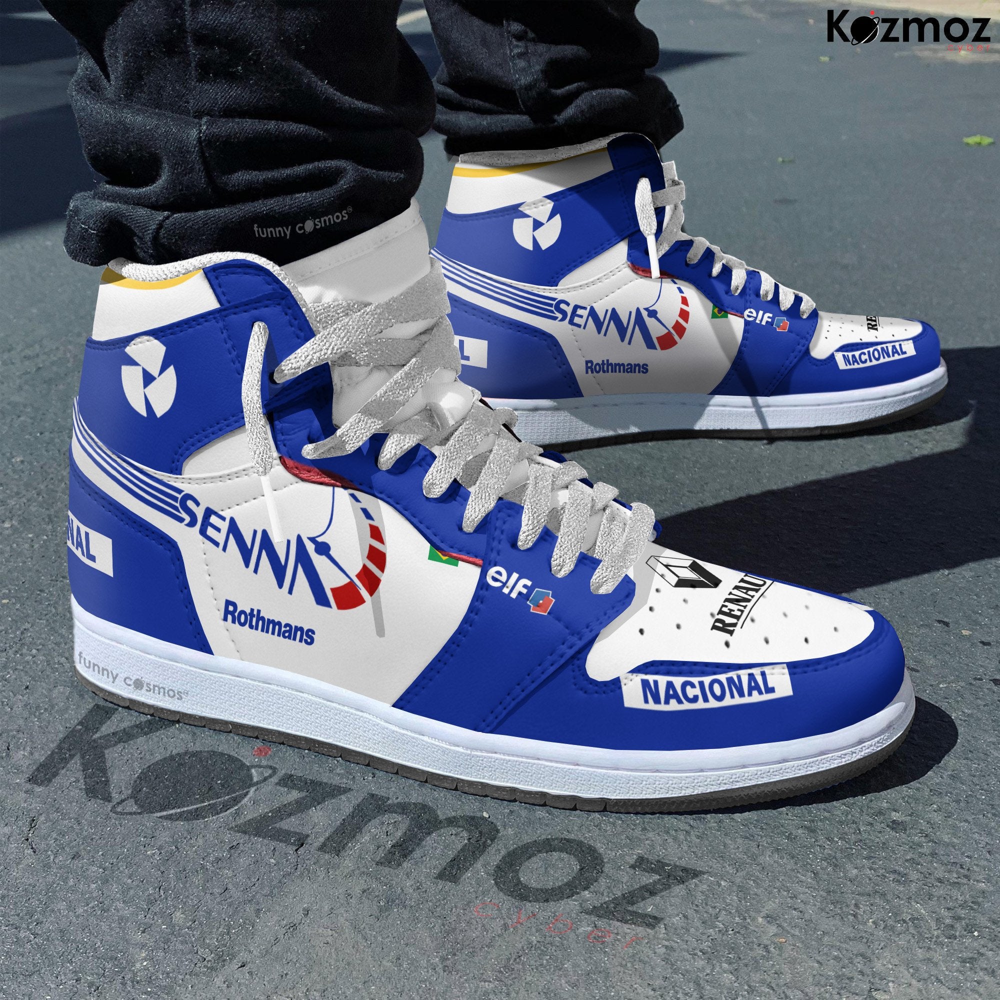 Ideafootwear Magic Senna Williams AJ1 High Sneakers Shoes For Men And Women