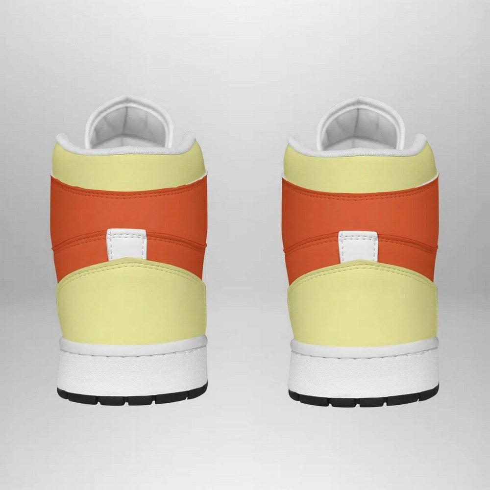 Ideafootwear Magikarp Face Pokemon AJ1 High Sneakers Shoes For Men And Women
