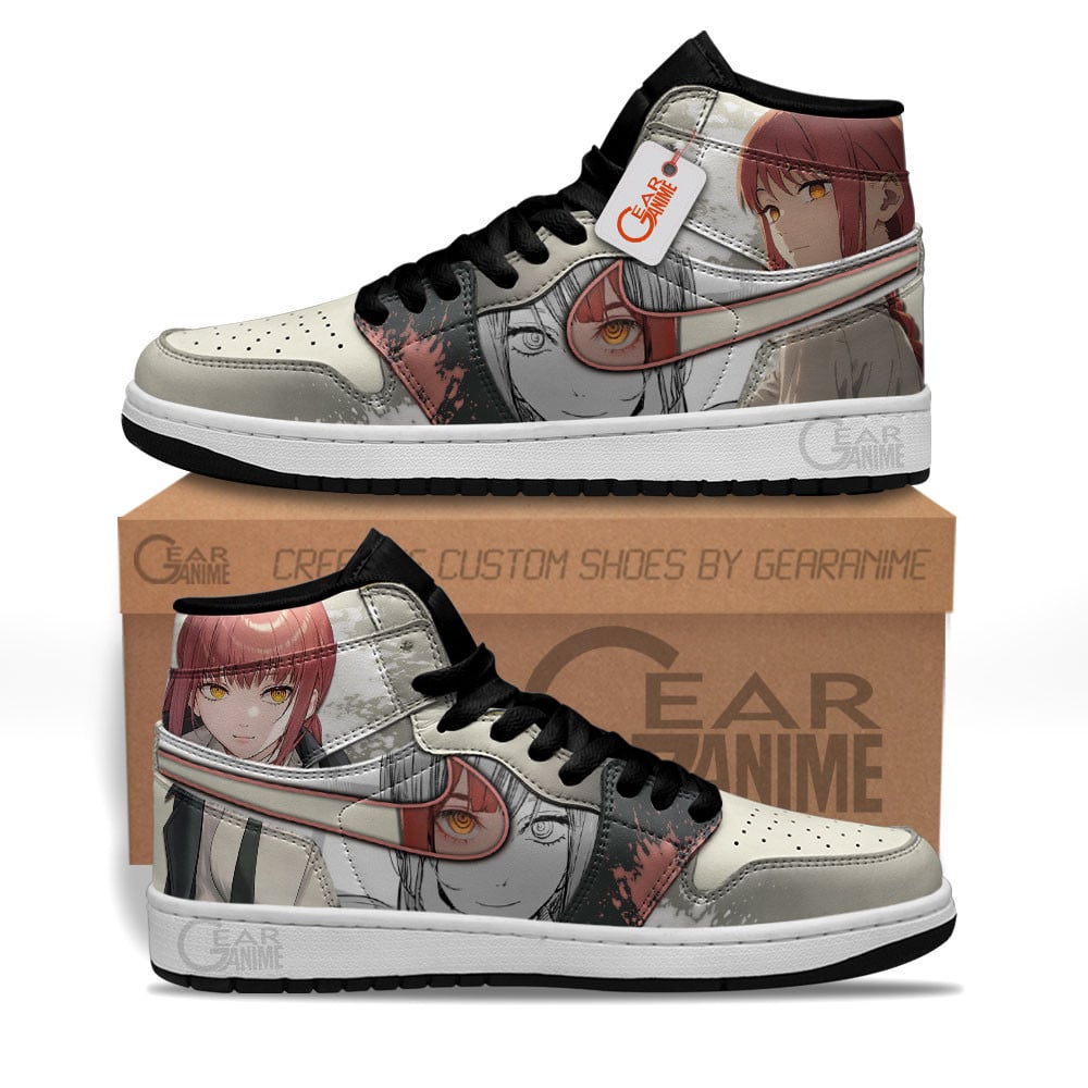 Ideafootwear Makima AJ1 High Sneakers Shoes For Men And Women