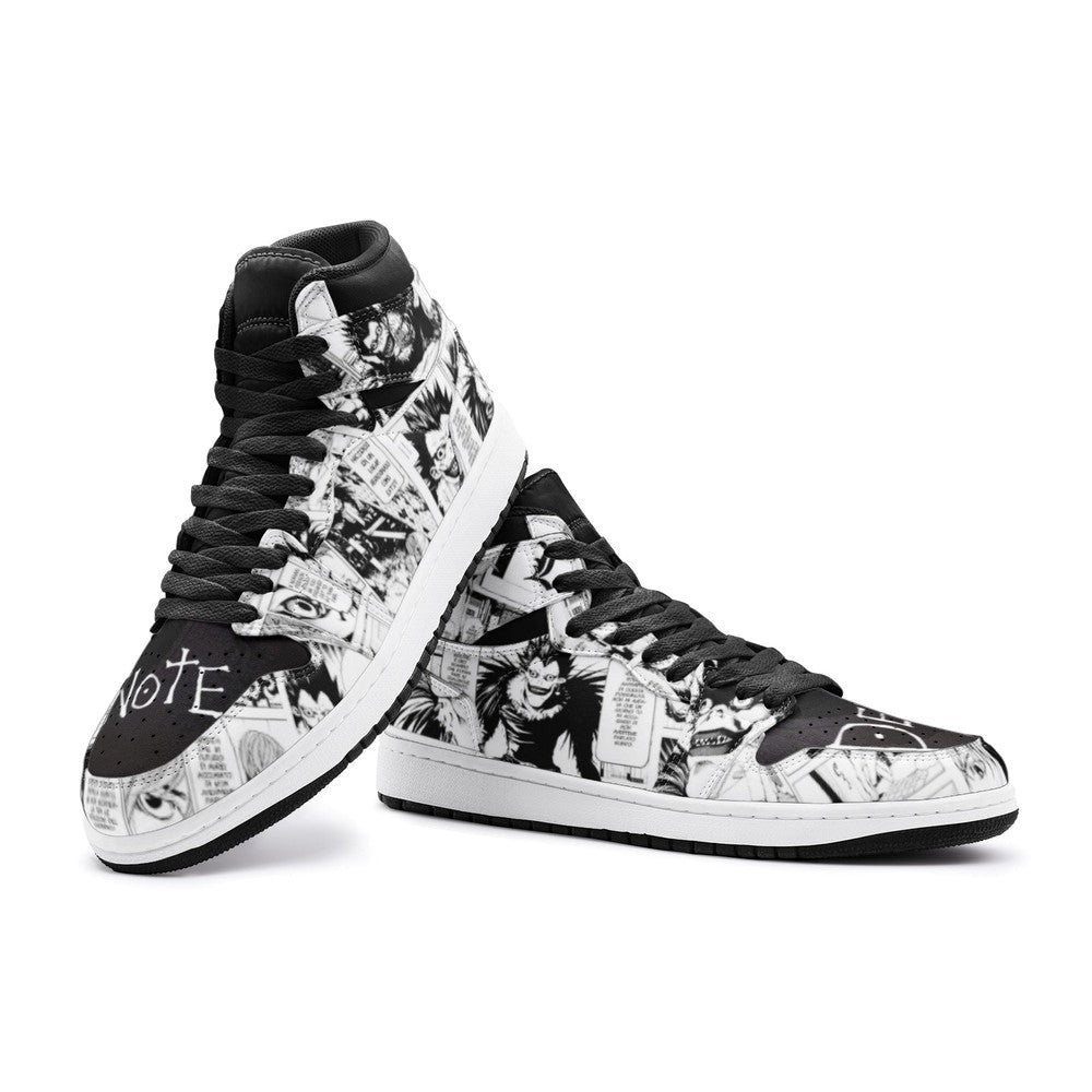 Ideafootwear Manga Edition Desu N?to AJ1 High Sneakers Shoes For Men And Women