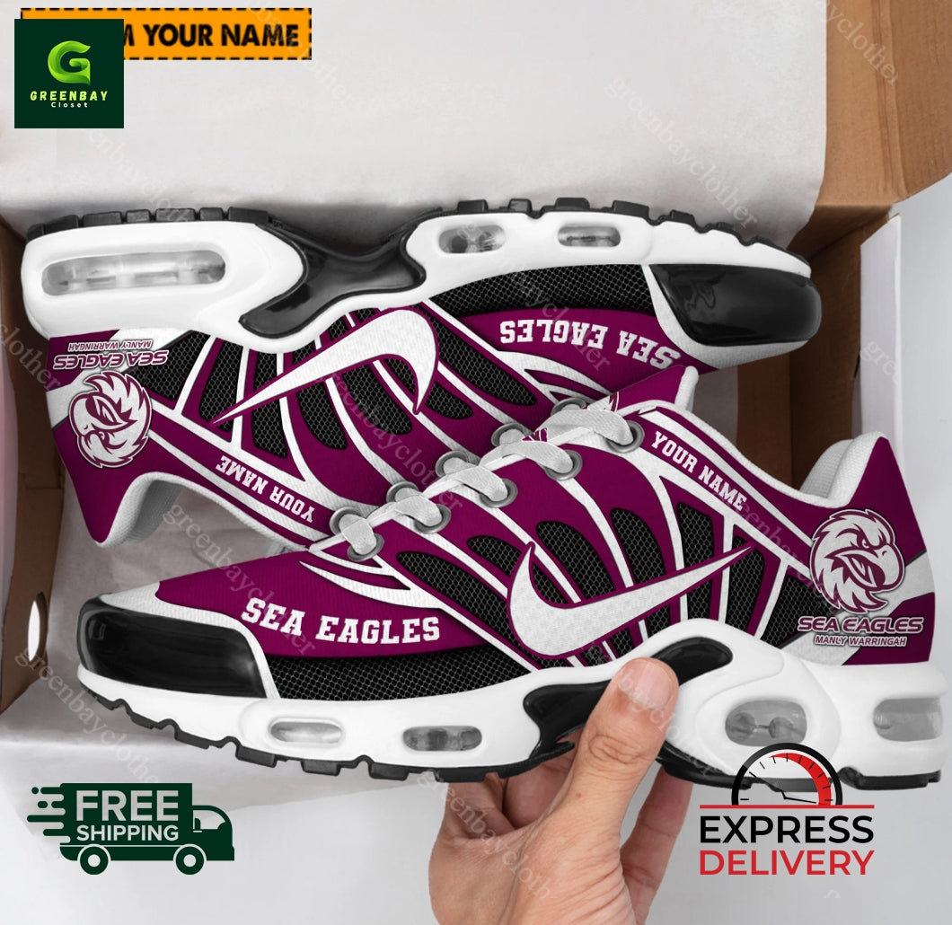 Ideafootwear Manly Warringah Sea Eagles TN Shoes Sneakers For Men And Women