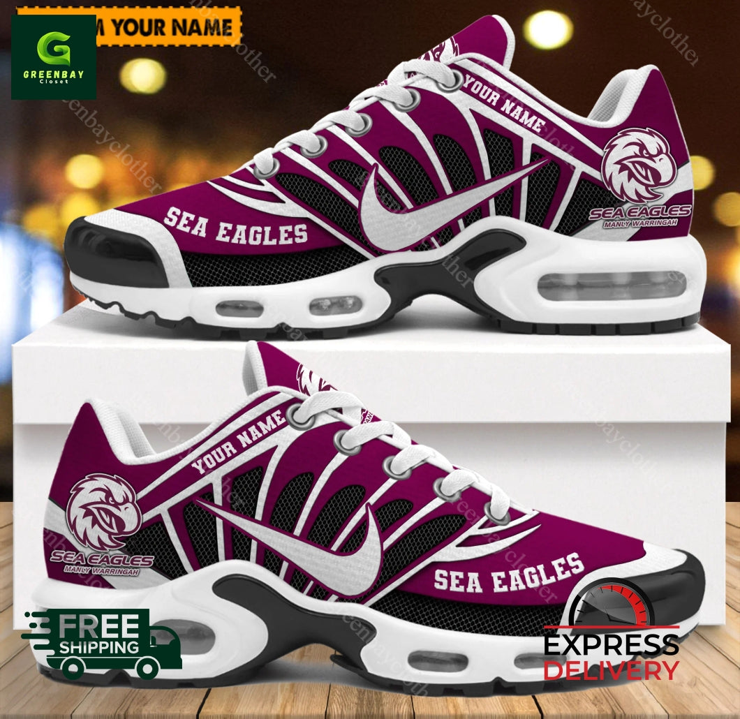Ideafootwear Manly Warringah Sea Eagles TN Shoes Sneakers For Men And Women