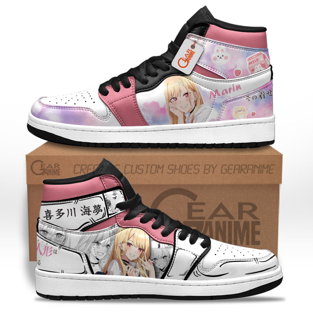 Ideafootwear Marin Kitagawa AJ1 High Sneakers Shoes For Men And Women