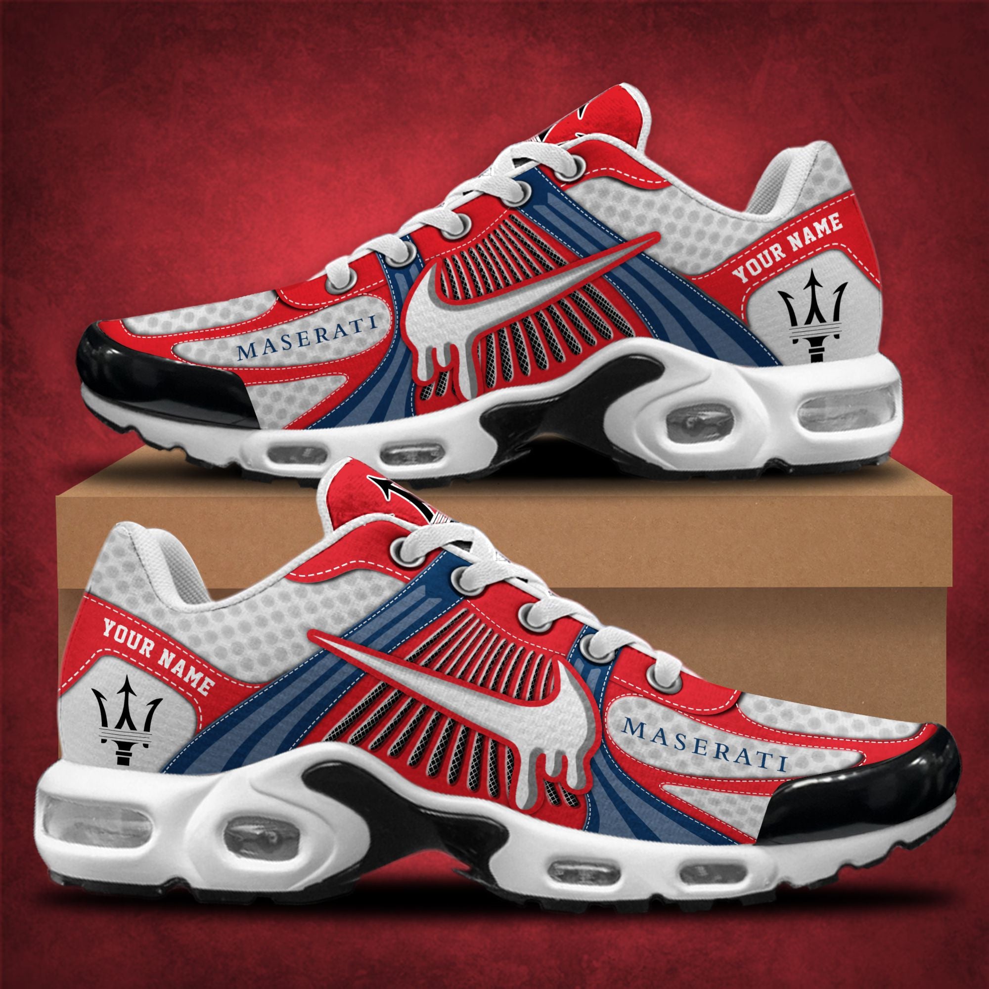 Ideafootwear MASERATI TN Shoes Sneakers For Men And Women