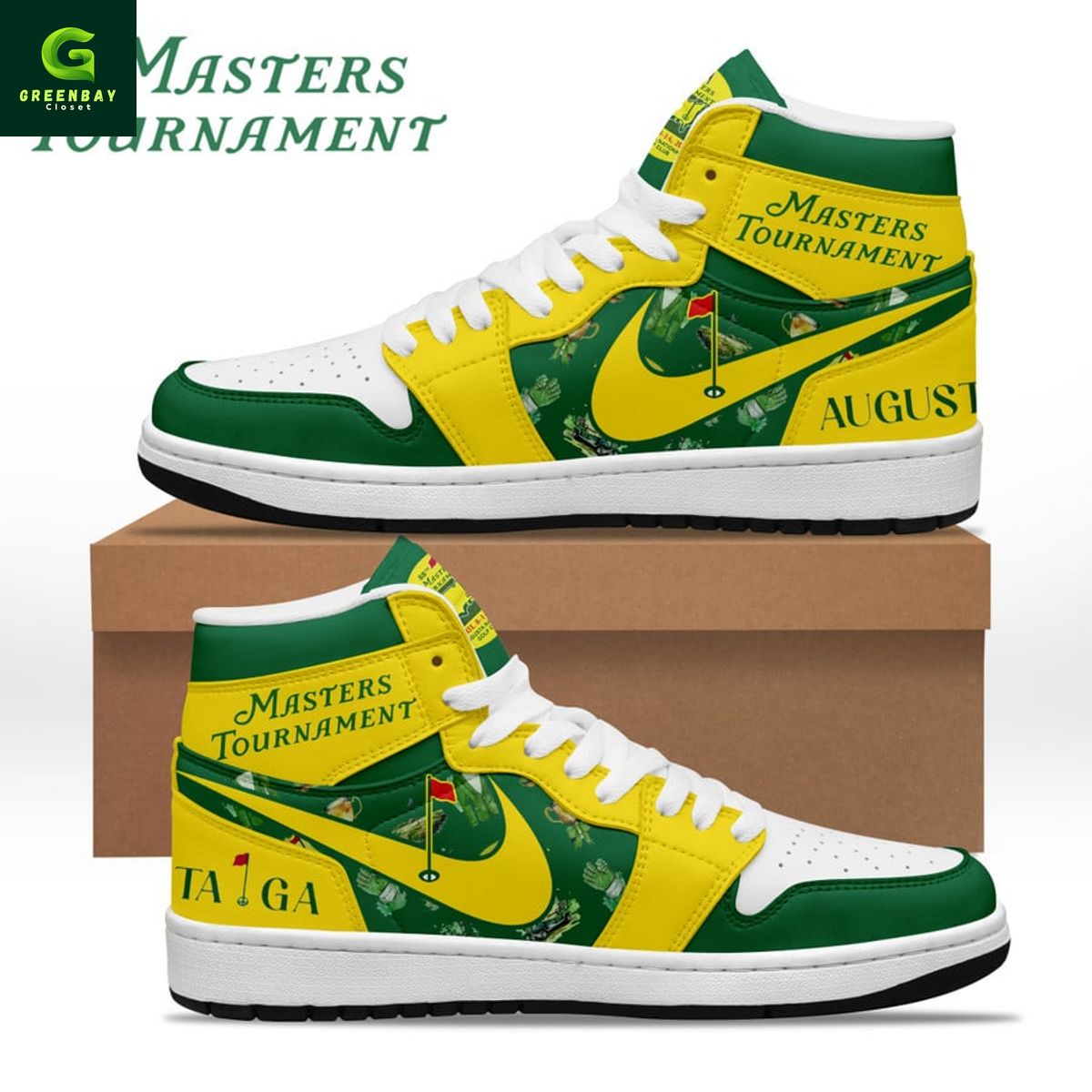 Ideafootwear Masters Tournament AJ1 High Sneakers Shoes For Men And Women