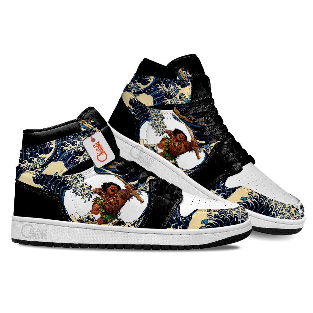 Ideafootwear Maui AJ1 High Sneakers Shoes For Men And Women