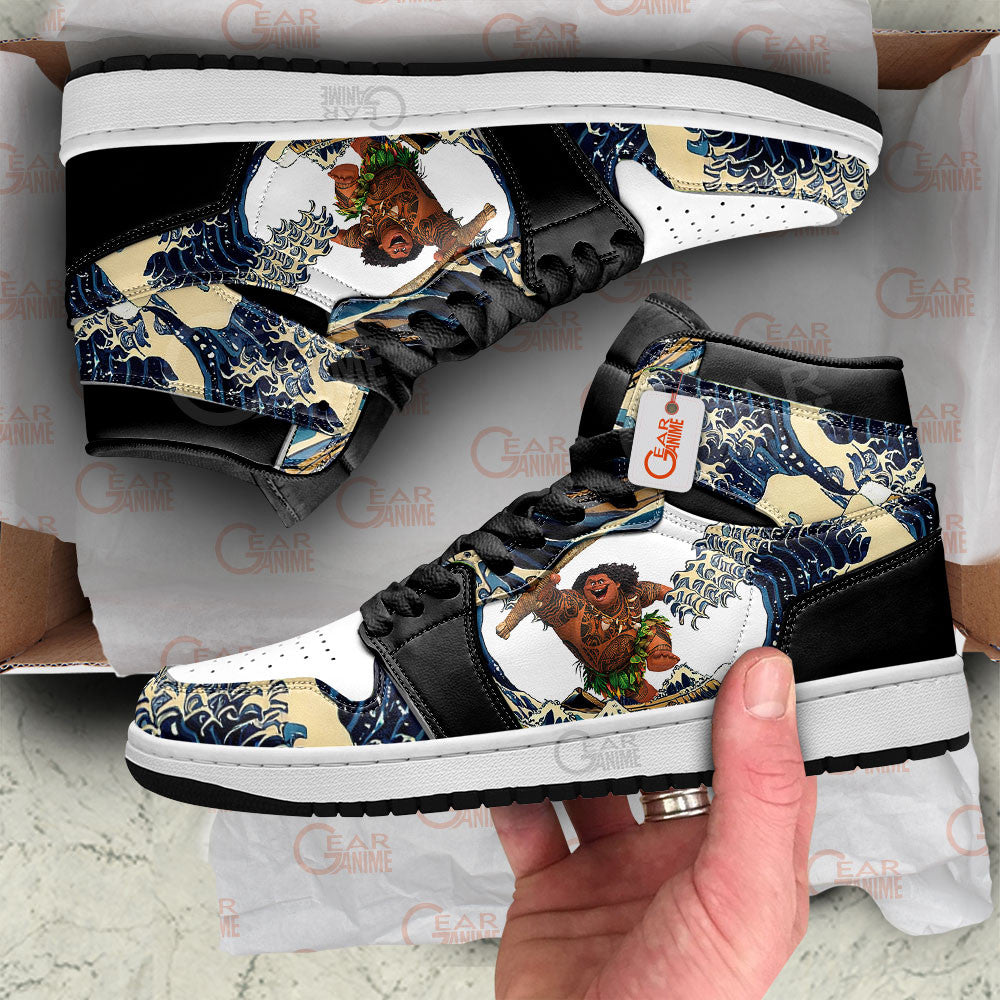 Ideafootwear Maui AJ1 High Sneakers Shoes For Men And Women