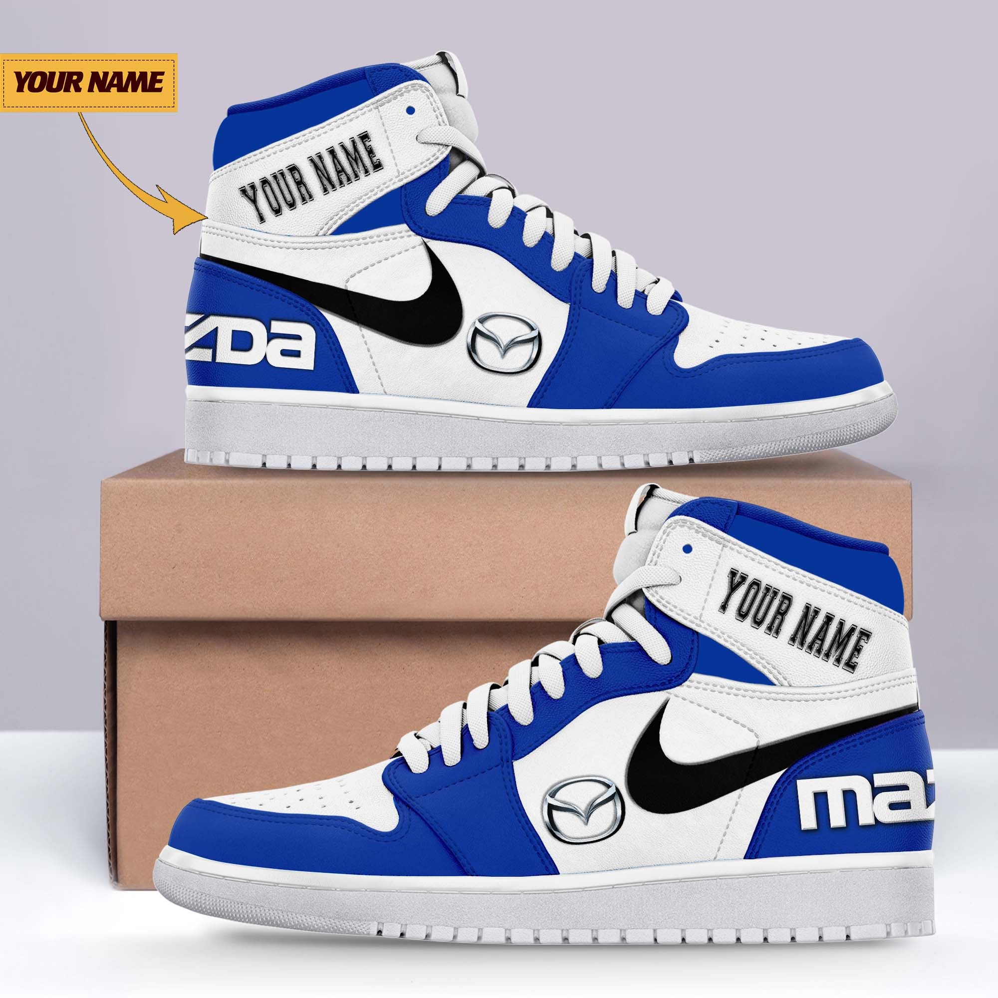 Ideafootwear Mazda AJ1 High Sneakers Shoes For Men And Women