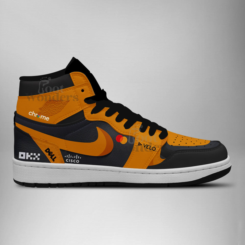 Ideafootwear Mc laren AJ1 High Sneakers Shoes For Men And Women