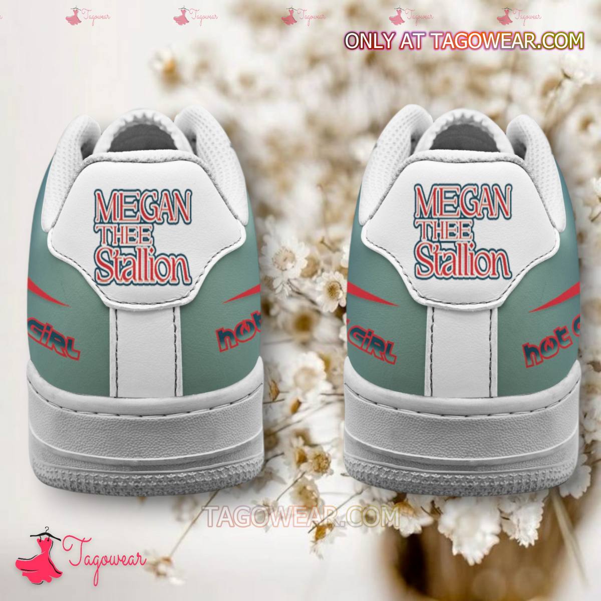 Ideafootwear Megan Thee Stallion Air Low-Top Sneakers Shoes For Men And Women 3