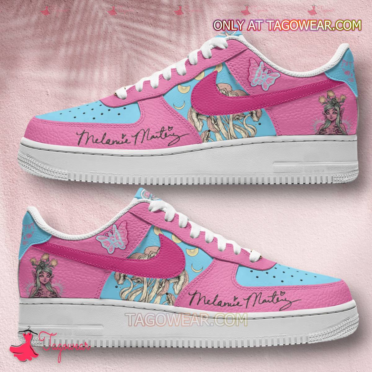 Ideafootwear Melanie Martinez Air Low-Top Sneakers Shoes For Men And Women 1