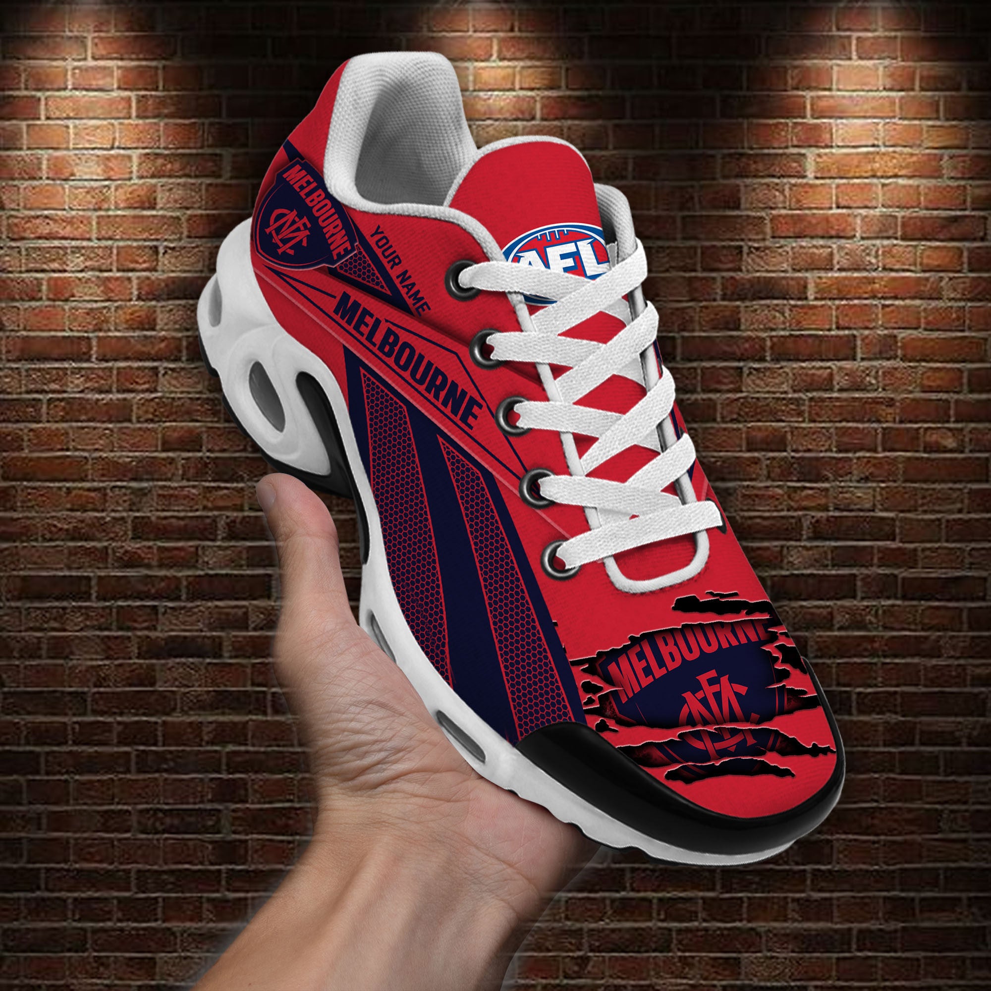Ideafootwear Melbourne Football Club TN Shoes Sneakers For Men And Women