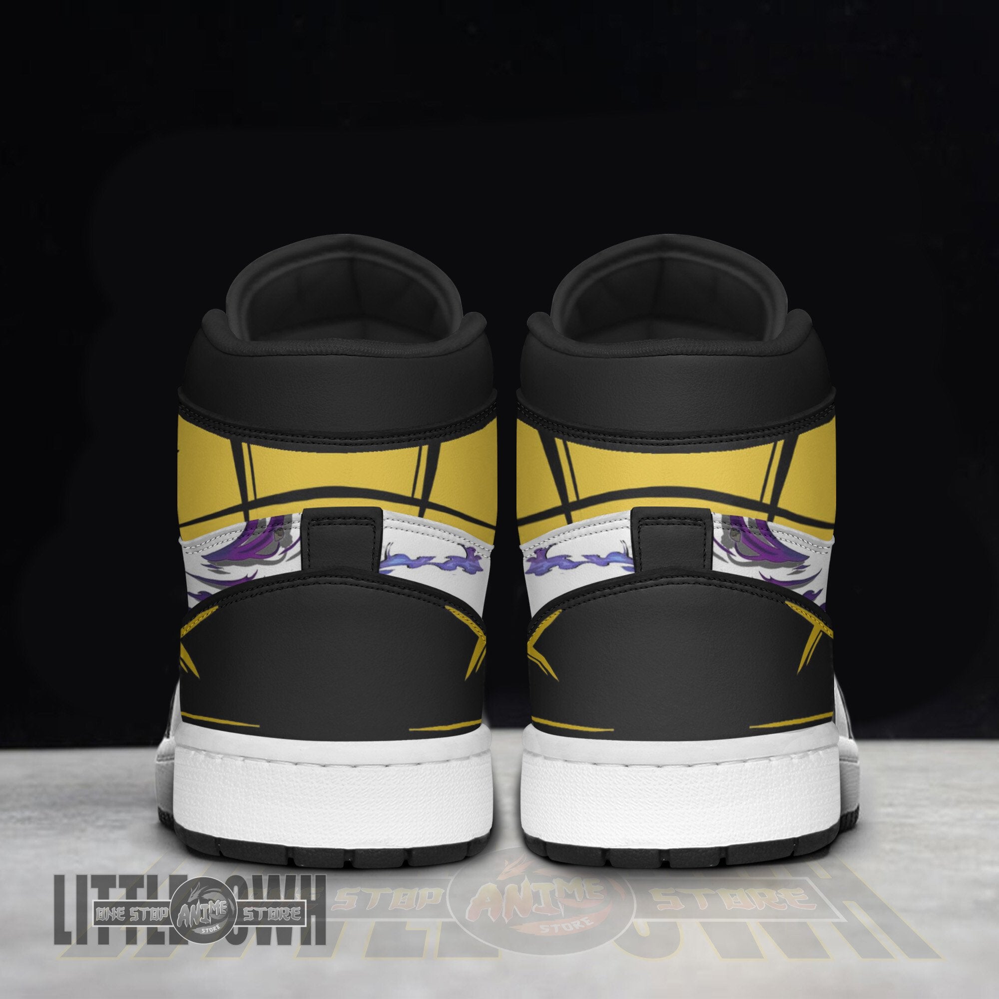 Ideafootwear Meliodas AJ1 High Sneakers Shoes For Men And Women
