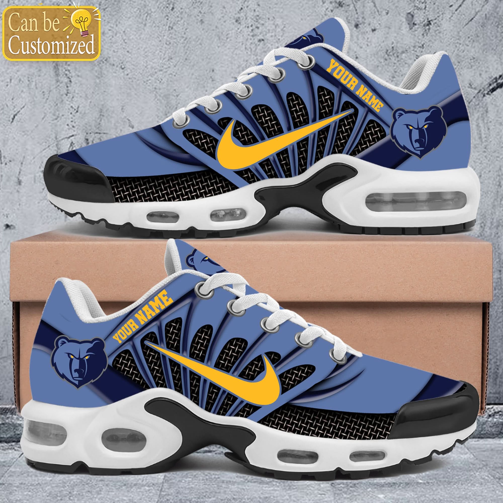 Ideafootwear Memphis Grizzlies TN Shoes Sneakers For Men And Women