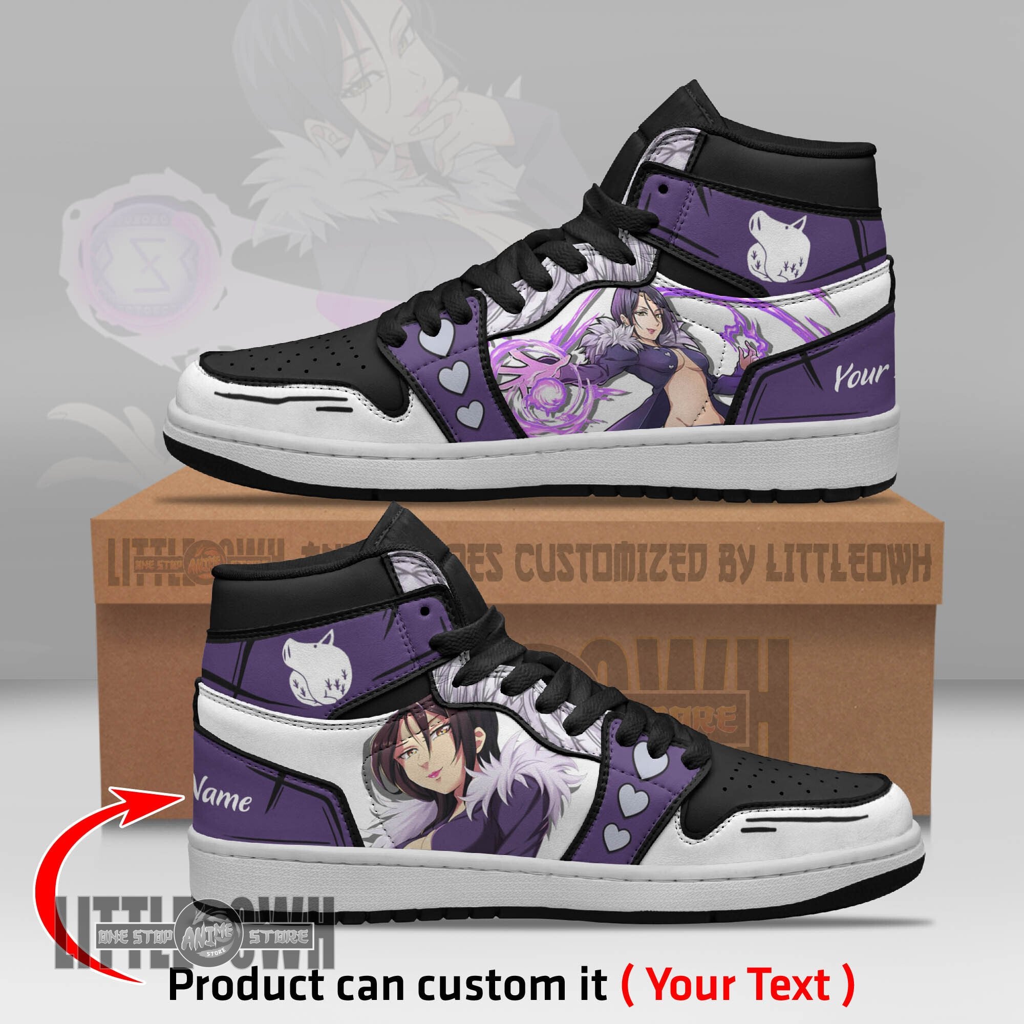 Ideafootwear Merlin AJ1 High Sneakers Shoes For Men And Women