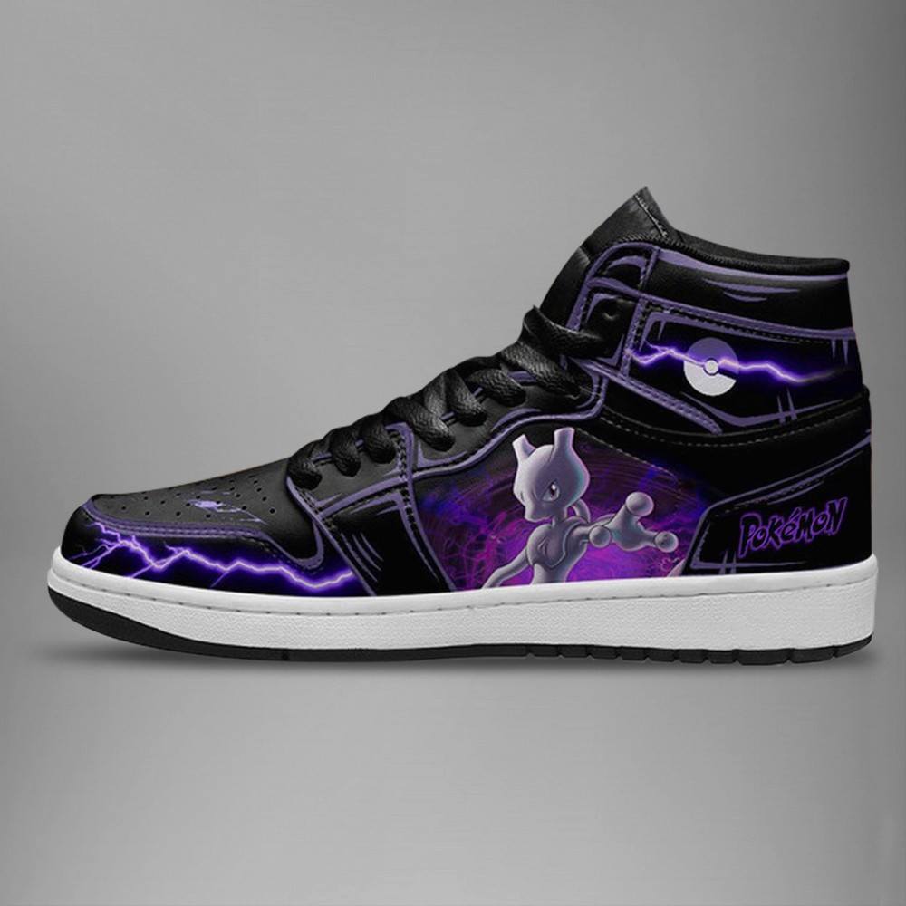 Ideafootwear Mewtwo Version 2 AJ1 High Sneakers Shoes For Men And Women