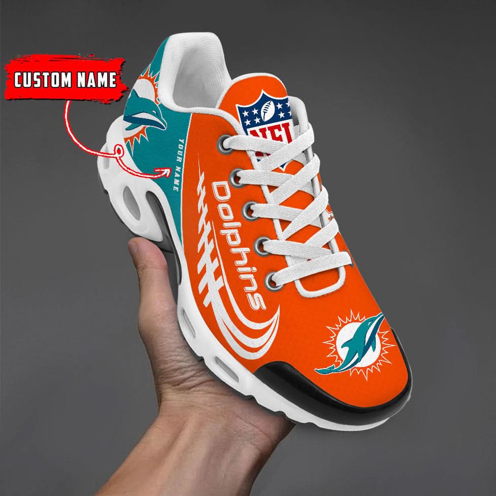 Ideafootwear Miami Dolphins TN Shoes Sneakers For Men And Women