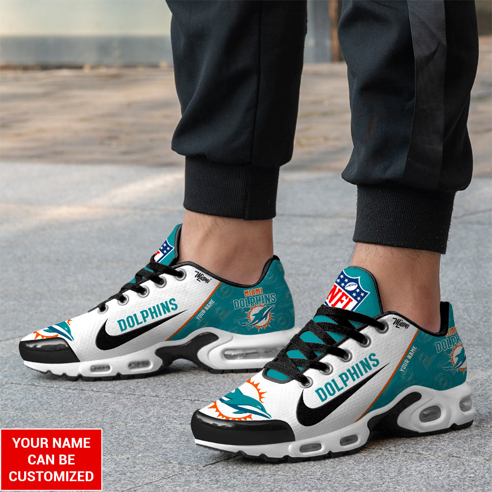 Ideafootwear Miami Dolphins TN Shoes Sneakers For Men And Women