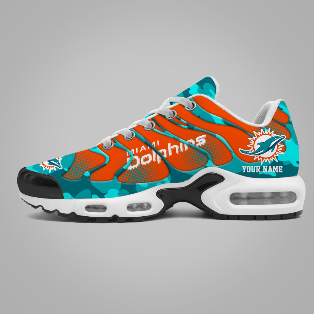Ideafootwear Miami Dolphins TN Shoes Sneakers For Men And Women