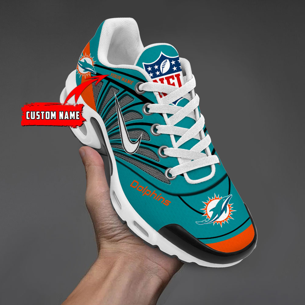 Ideafootwear Miami Dolphins TN Shoes Sneakers For Men And Women