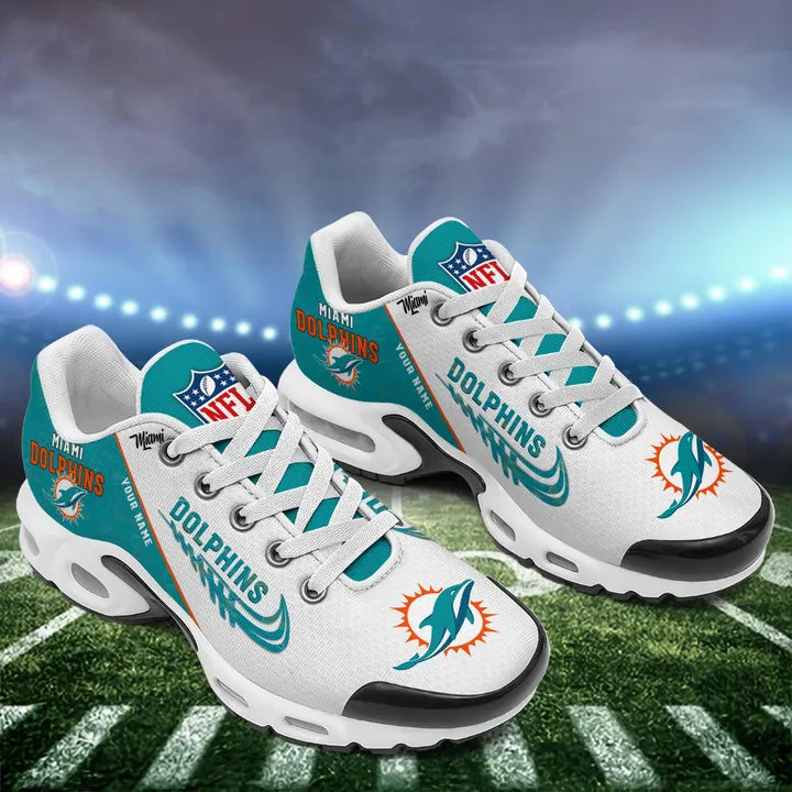 Ideafootwear Miami Dolphins TN Shoes Sneakers For Men And Women